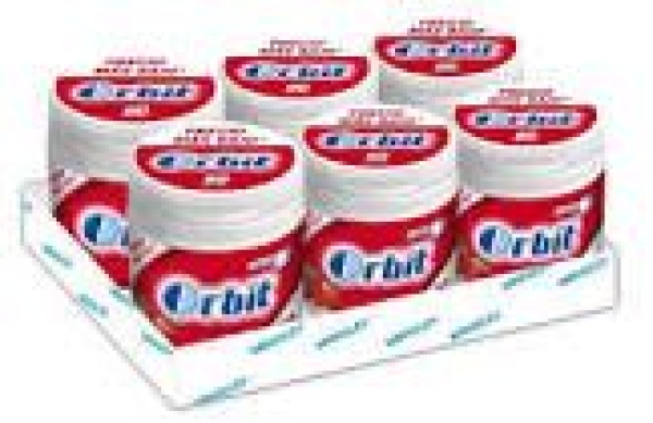 BOTE CHICLES ORBIT FRESA, 6 und